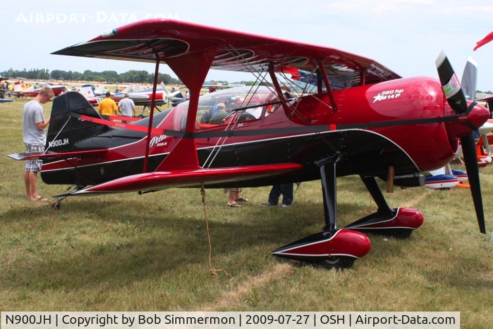 N900JH, Pitts Model 12 C/N 274, Airventure 2009 - Oshkosh, Wisconsin