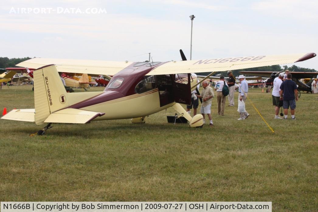 N1666B, 1948 Temco Luscombe 11A C/N 11-172, Airventure 2009 - Oshkosh, Wisconsin