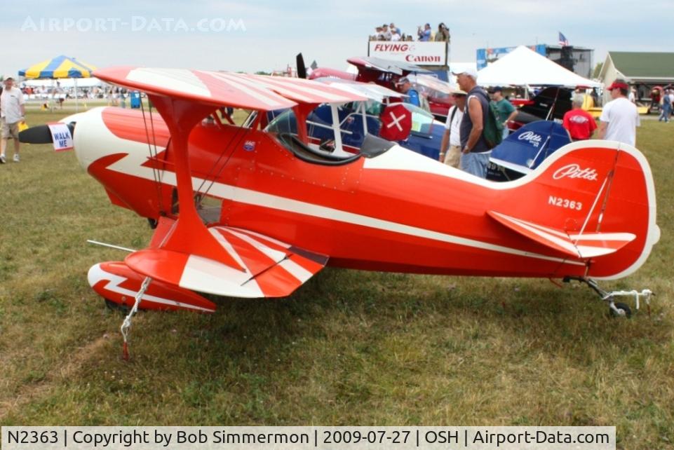 N2363, 1971 Pitts S-1 Special C/N 1 (N2363), Airventure 2009 - Oshkosh, Wisconsin