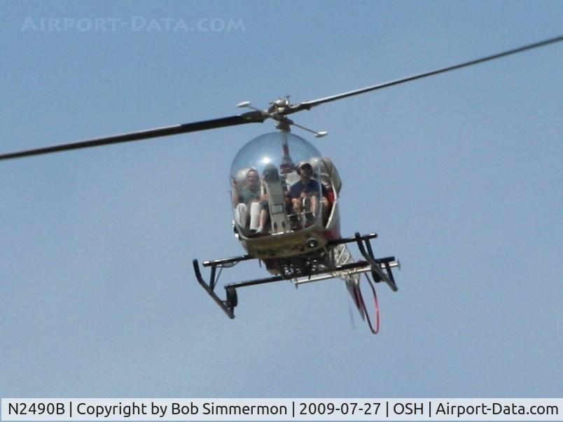 N2490B, 1956 Bell 47G-2 C/N 1516, Airventure 2009 - Oshkosh, Wisconsin