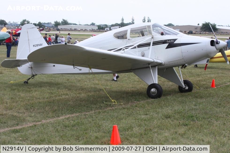 N2914V, 1950 Callair A-2 C/N 130, Airventure 2009 - Oshkosh, Wisconsin