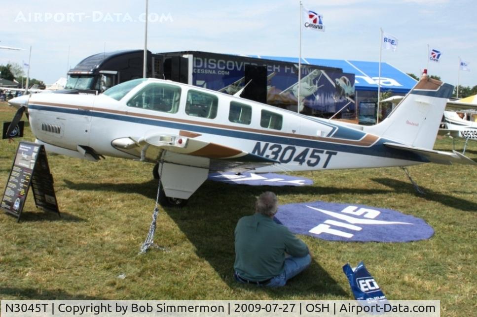 N3045T, 1987 Beech A36 Bonanza 36 C/N E-2369, Airventure 2009 - Oshkosh, Wisconsin