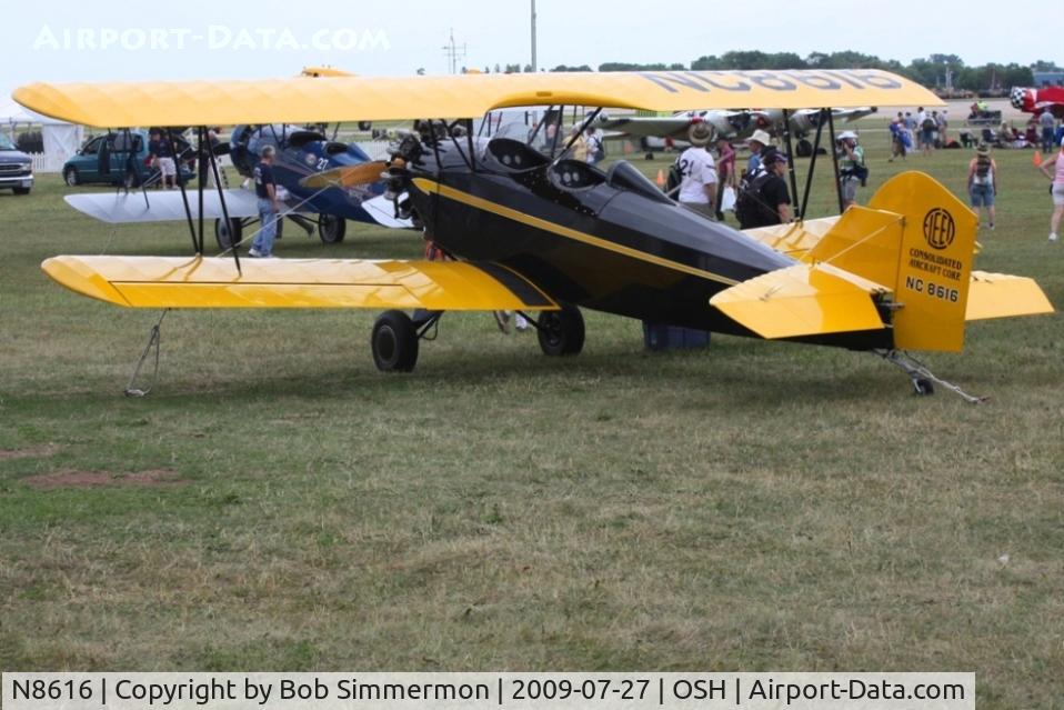 N8616, 1929 Fleet Model 1 C/N 28, Airventure 2009 - Oshkosh, Wisconsin