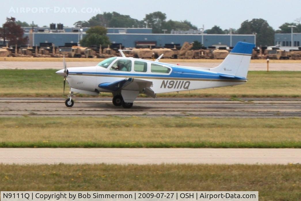 N9111Q, 1970 Beech F33A Bonanza C/N CE-330, Airventure 2009 - Oshkosh, Wisconsin
