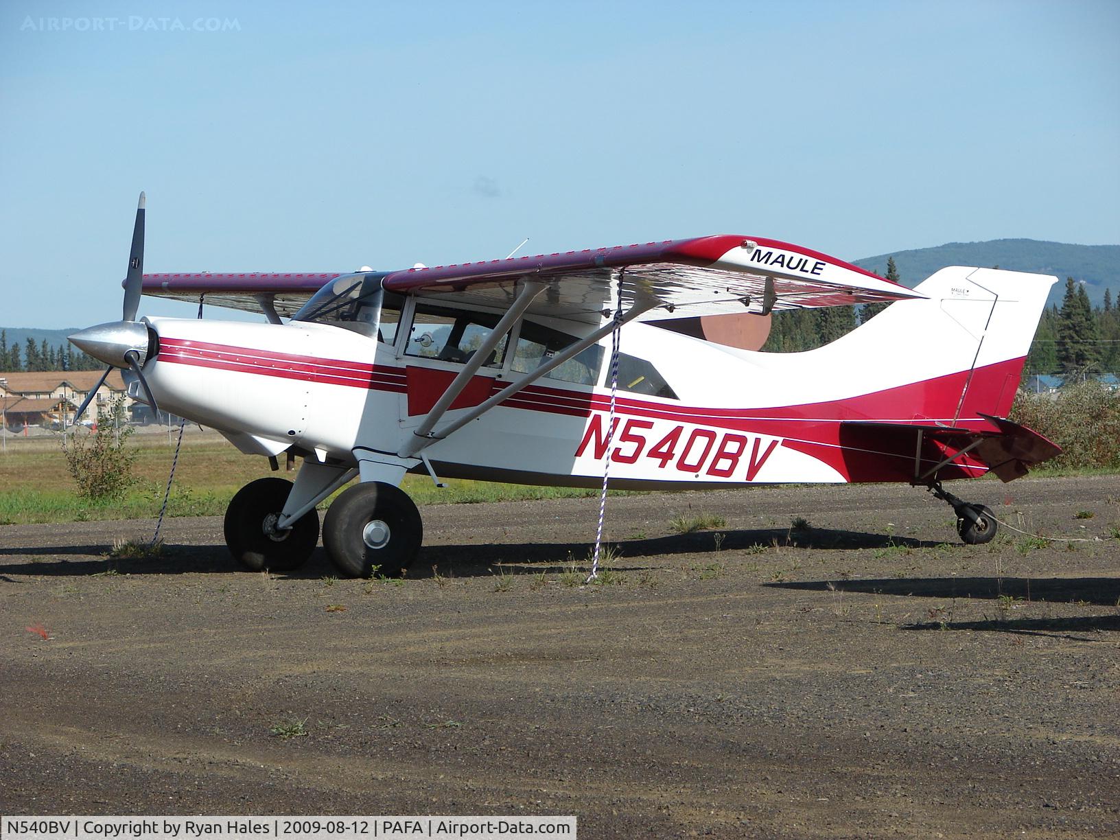 N540BV, Maule M-7-235B Super Rocket C/N 23078C, .