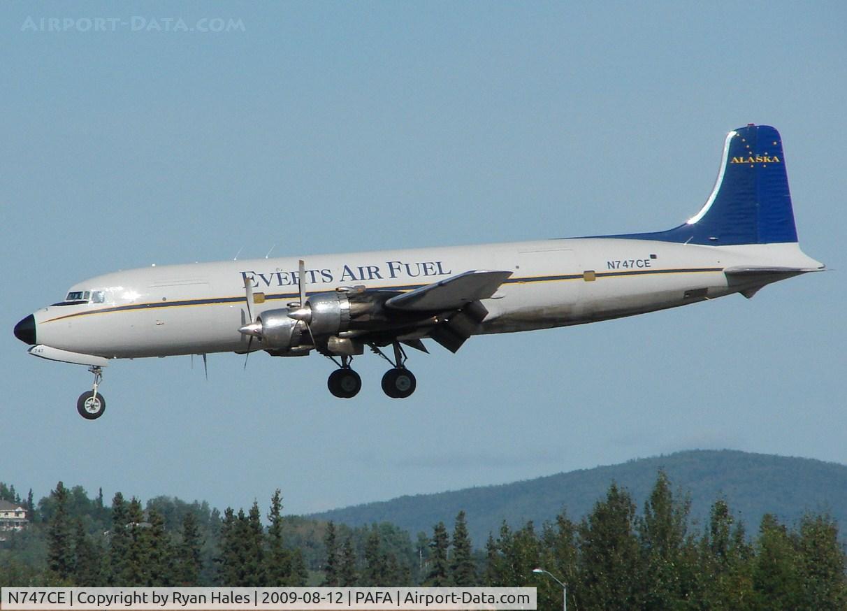 N747CE, 1955 Douglas C-118A Liftmaster (DC-6A) C/N 44661, .