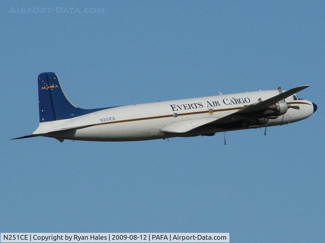 N251CE, 1953 Douglas C-118A Liftmaster (DC-6A) C/N 44612, .
