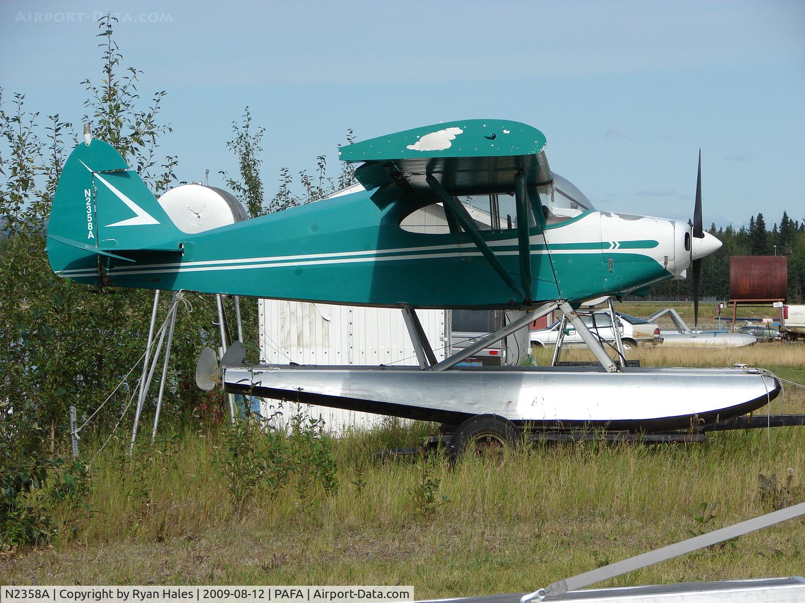 N2358A, 1952 Piper PA-20-135 Pacer C/N 20-921, .