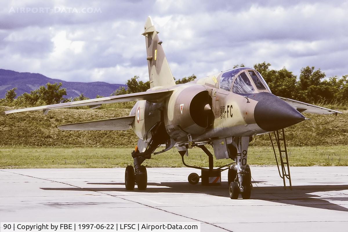 90, Dassault Mirage F.1CT C/N Not found 90, Mirage F1CT at BA132 Colmar-Meyenheim