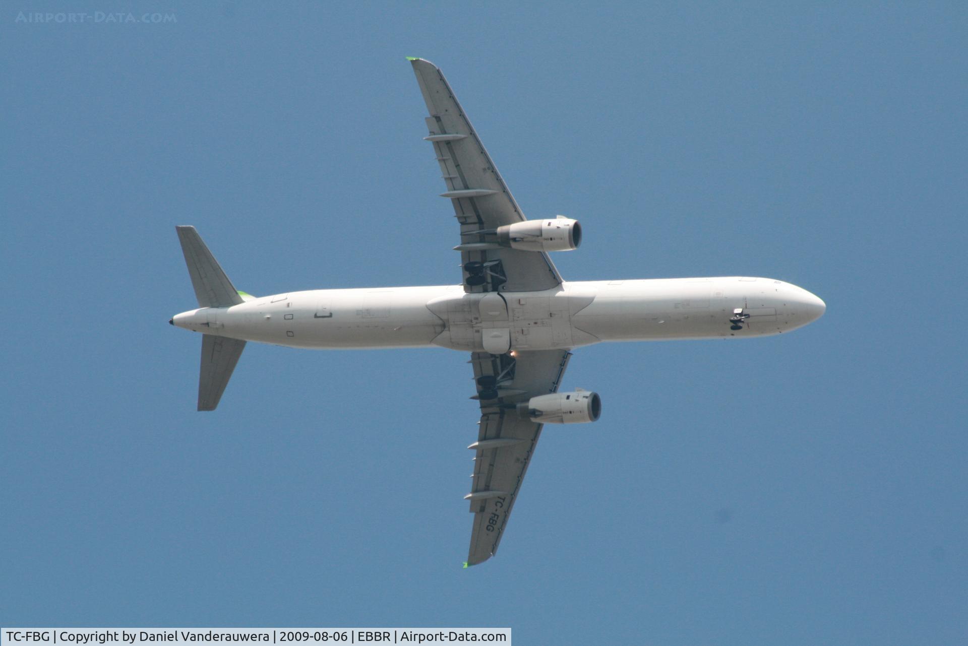 TC-FBG, 1998 Airbus A321-131 C/N 771, Approach to rwy 07L/R