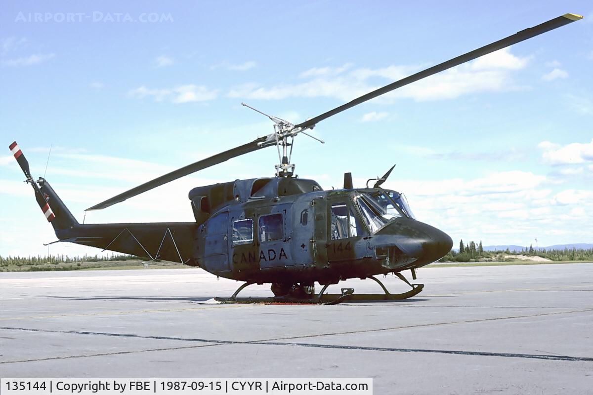 135144, Bell CH-135 Twin Huey C/N 32044, CC-135 135144 c/n 32044 now serves the Brigada de Aviacion del Ejercito Colombiano as EJC-201
