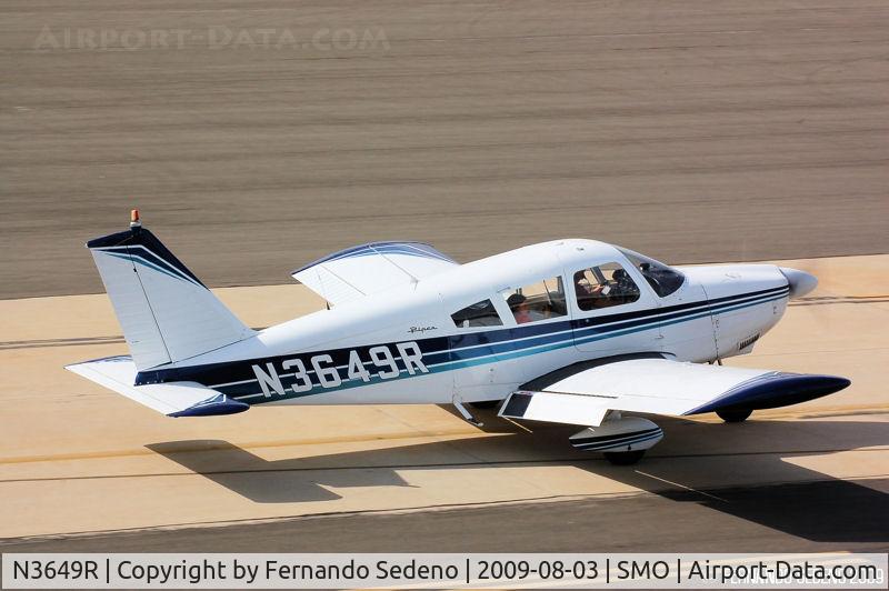 N3649R, 1969 Piper PA-28-180 C/N 28-5746, At SMO.