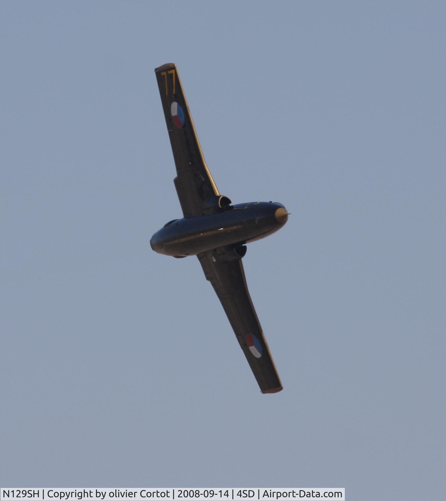 N129SH, 1966 Aero L-29 Delfin C/N 691930, taken during the Reno Air races 2008