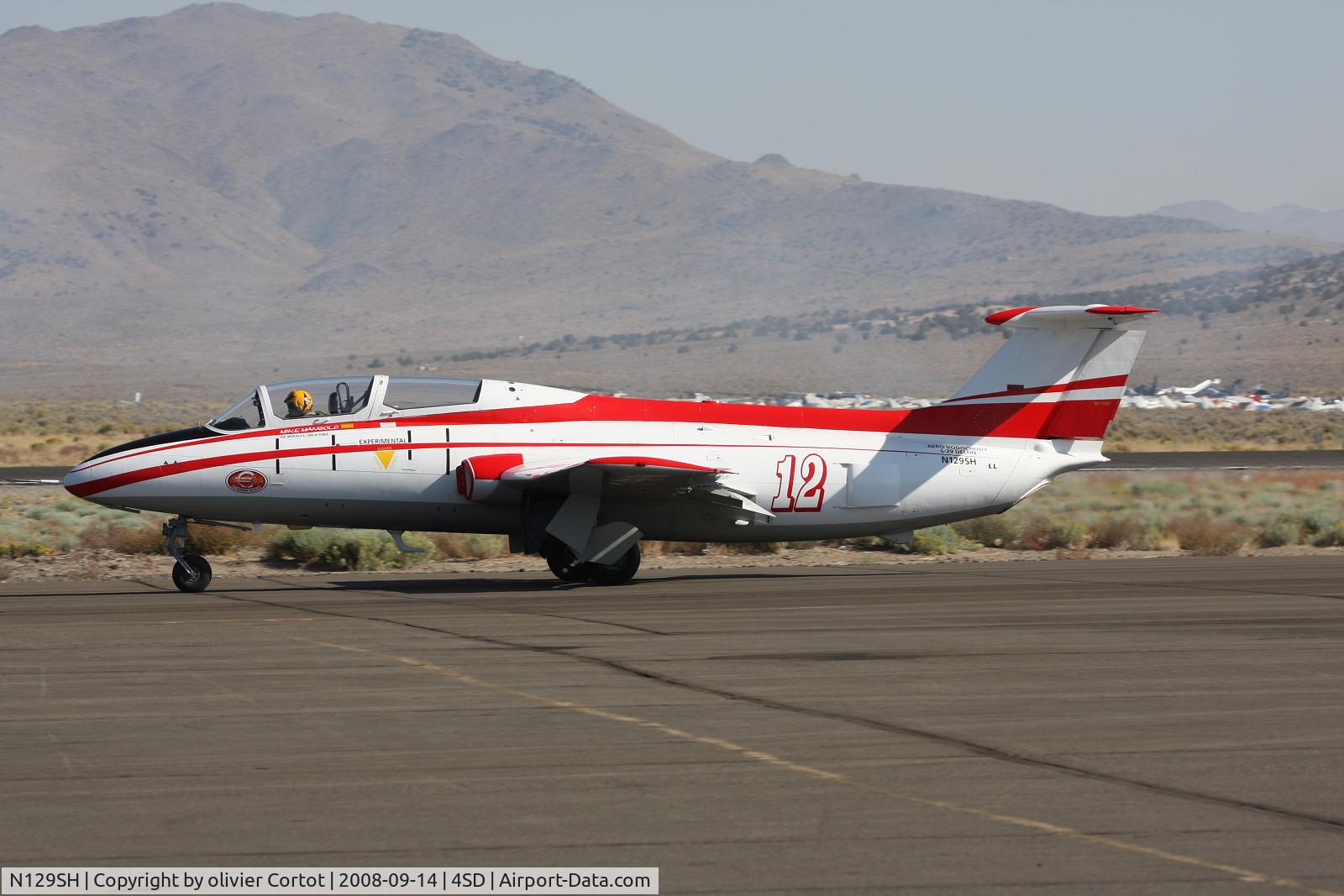 N129SH, 1966 Aero L-29 Delfin C/N 691930, taken during the Reno Air races 2008