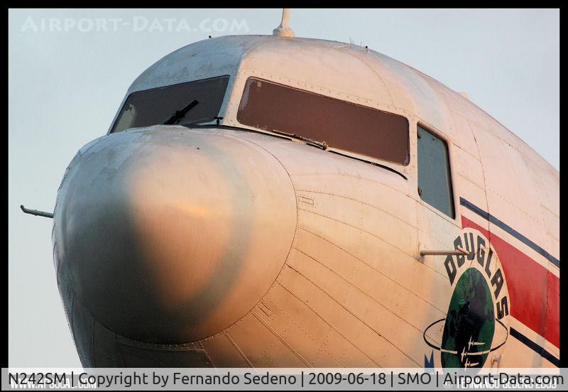 N242SM, 1942 Douglas DC-3 C/N 4877, At SMO.