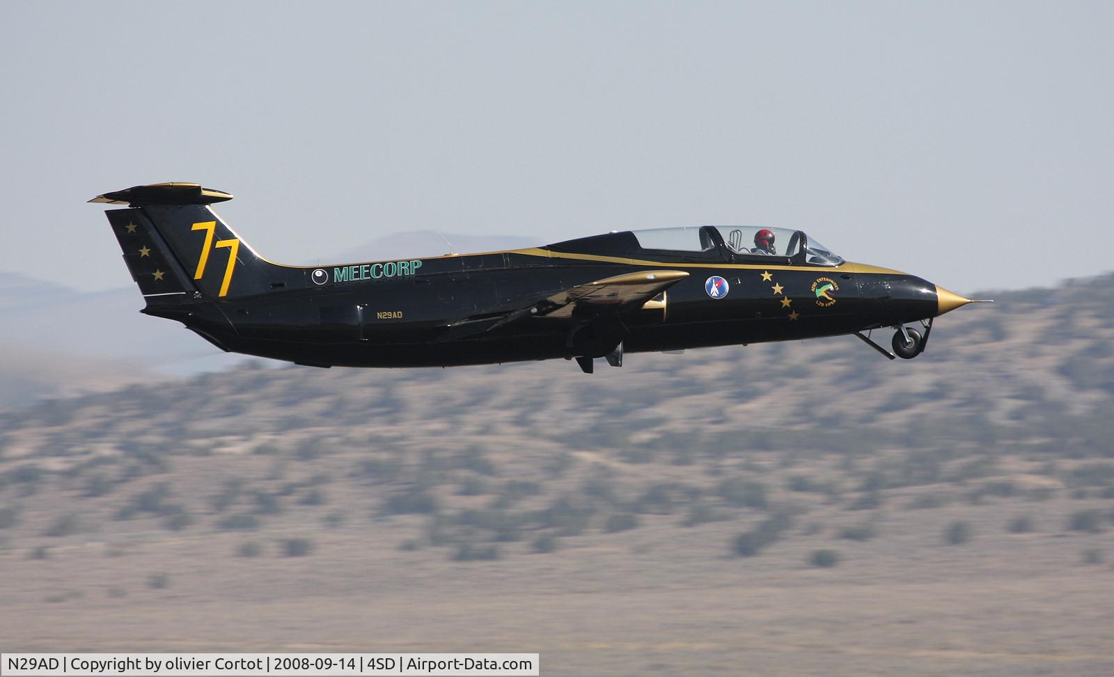 N29AD, 1968 Aero L-29 Delfin C/N 792405, taking off