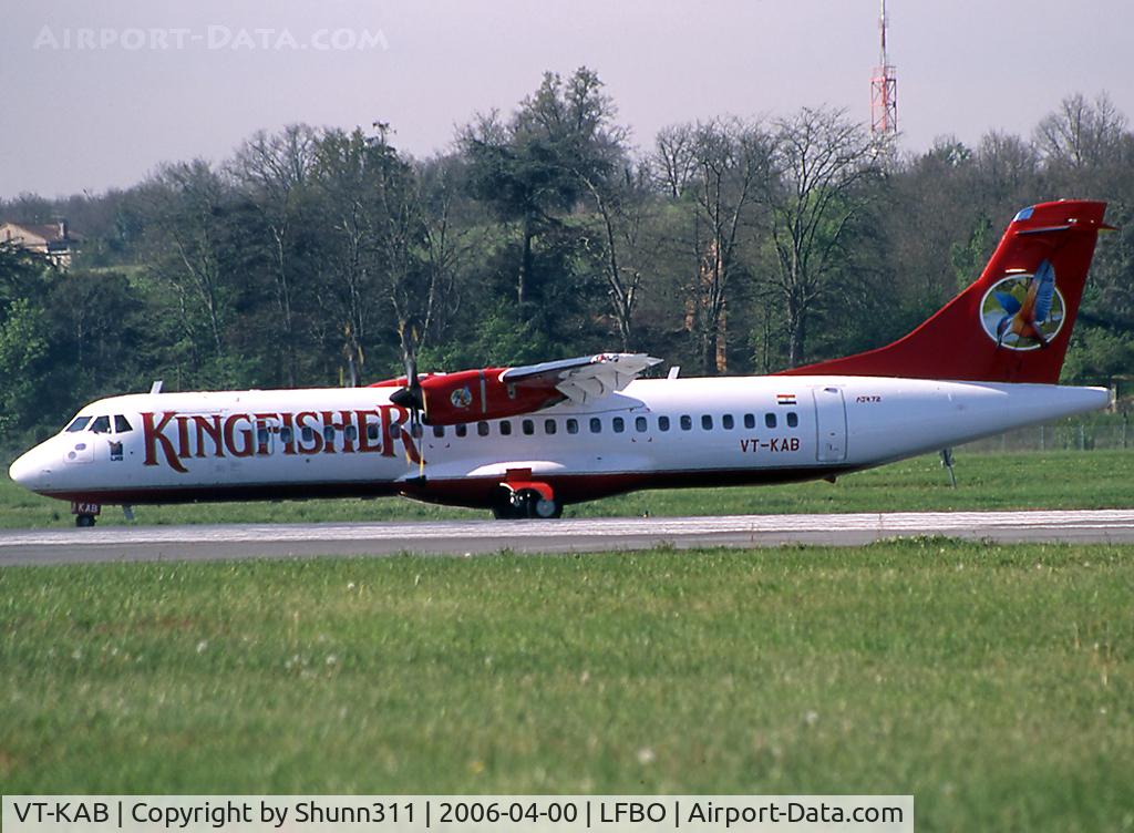 VT-KAB, 2006 ATR 72-212A C/N 728, Delivery day...