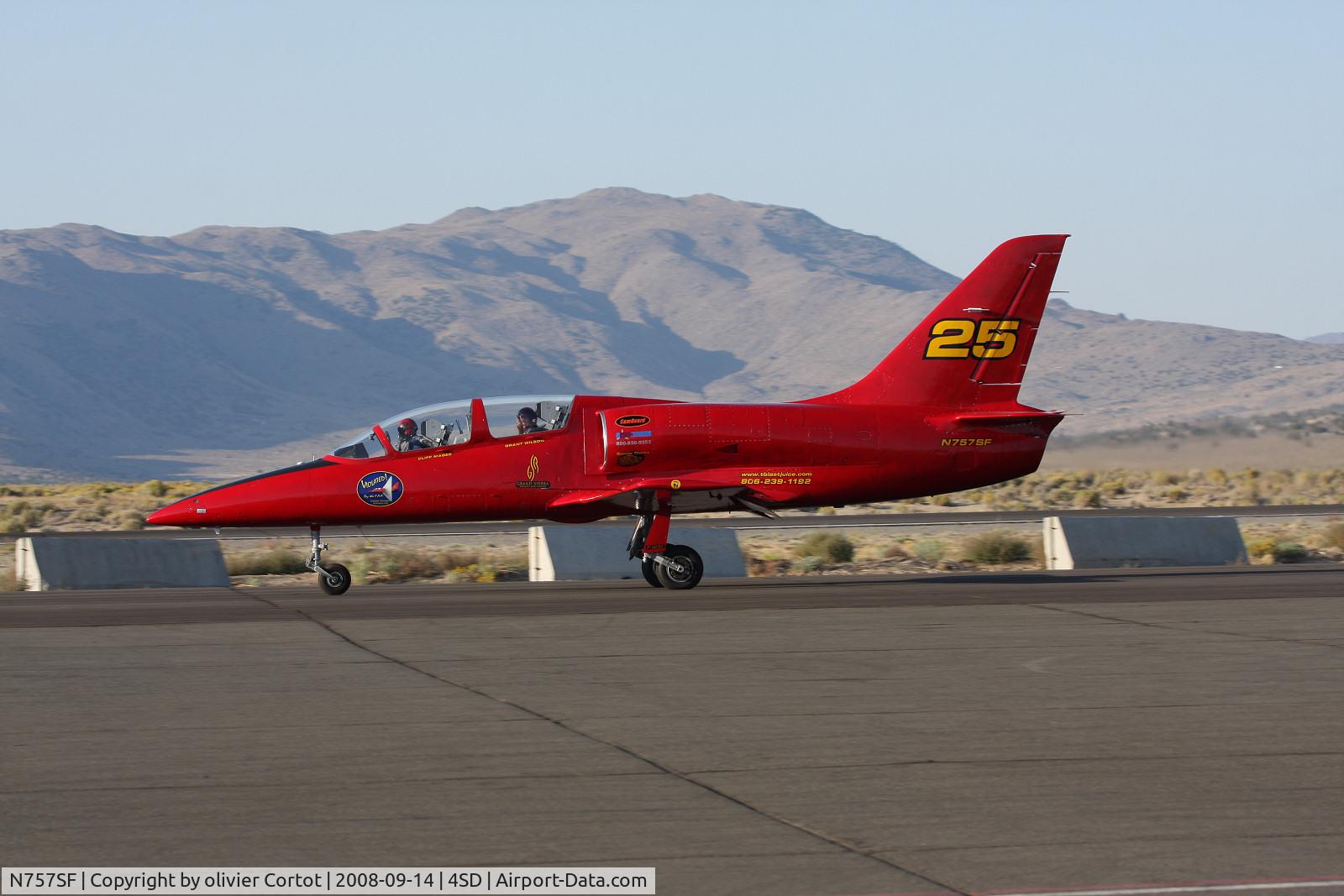 N757SF, Aero L-39 Albatros C/N 530438, taken during the Reno Air races 2008