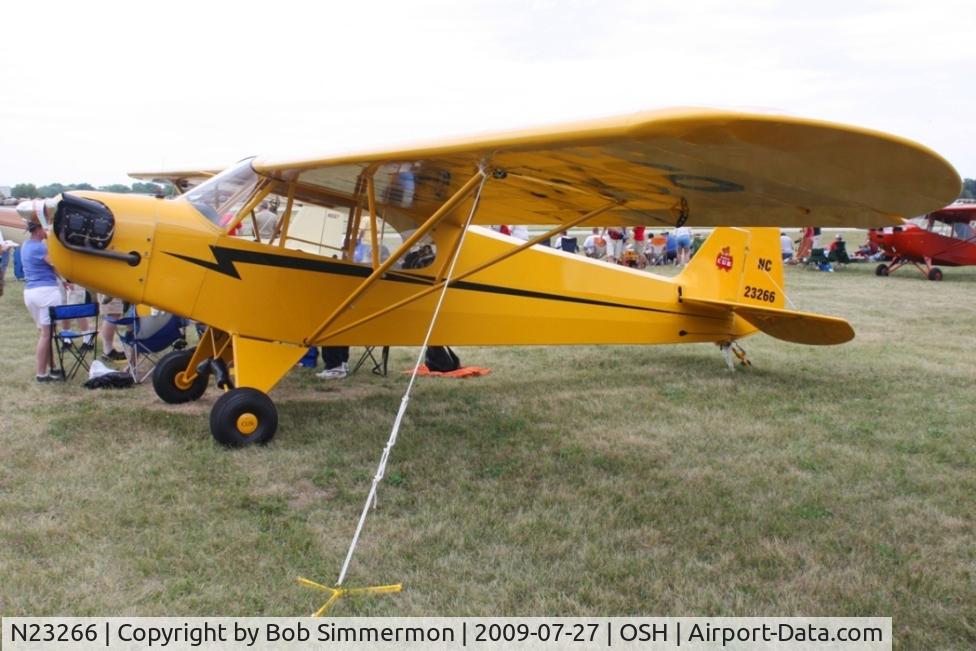 N23266, 1939 Piper J3C-65 Cub Cub C/N 3113, Airventure 2009 - Oshkosh, Wisconsin