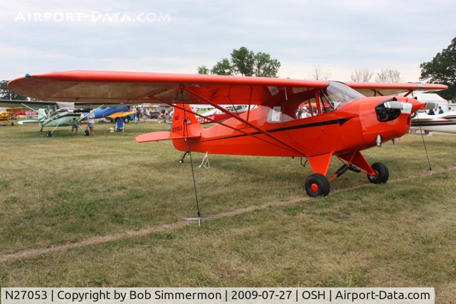 N27053, 1940 Piper J5A Cub Cruiser C/N 5-20, Airventure 2009 - Oshkosh, Wisconsin