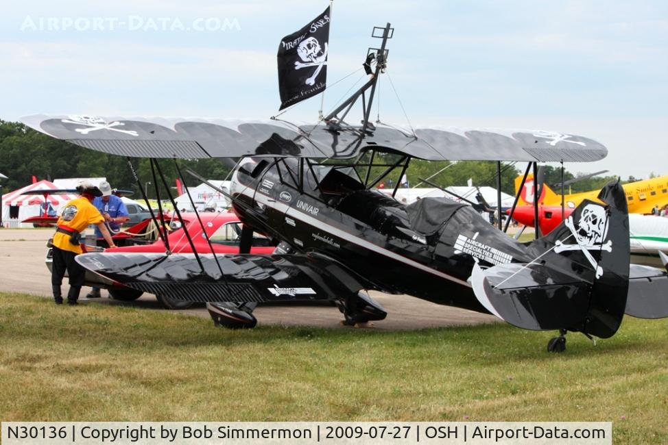 N30136, 1980 Waco UPF-7 C/N 5533, Airventure 2009 - Oshkosh, Wisconsin