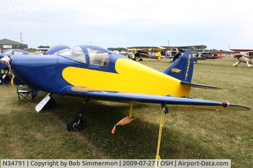 N34791, 1941 Culver LCA C/N 243, Airventure 2009 - Oshkosh, Wisconsin