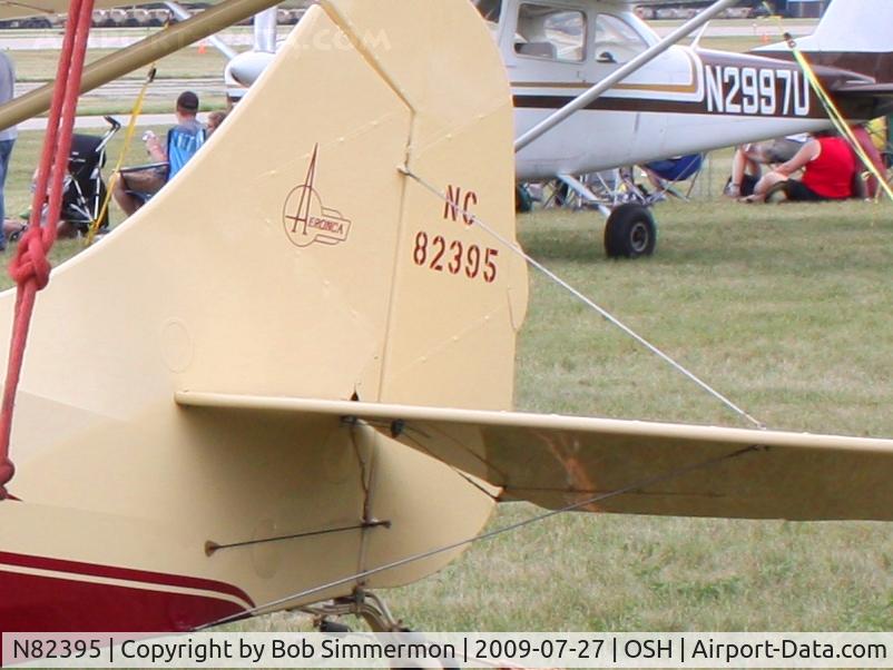 N82395, 1946 Aeronca 7AC Champion C/N 7AC-1028, Airventure 2009 - Oshkosh, Wisconsin