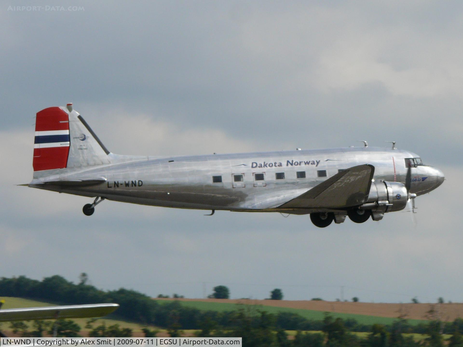 LN-WND, 1943 Douglas C-53D-DO Skytrooper (DC-3A) C/N 11750, Douglas C-53D Dakota LN-WND Foundation Dakota Norway