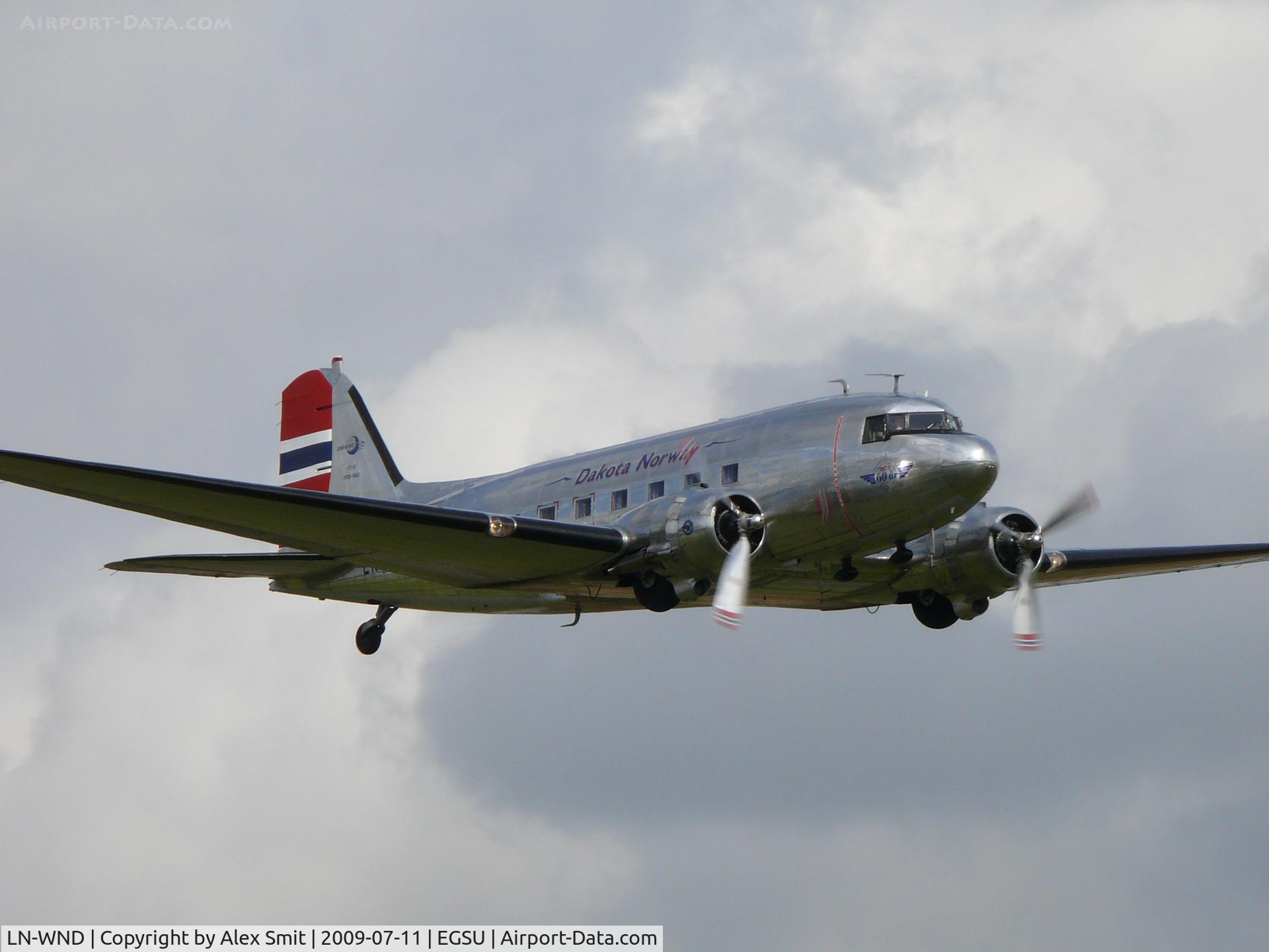 LN-WND, 1943 Douglas C-53D-DO Skytrooper (DC-3A) C/N 11750, Douglas C-53D Dakota LN-WND Foundation Dakota Norway