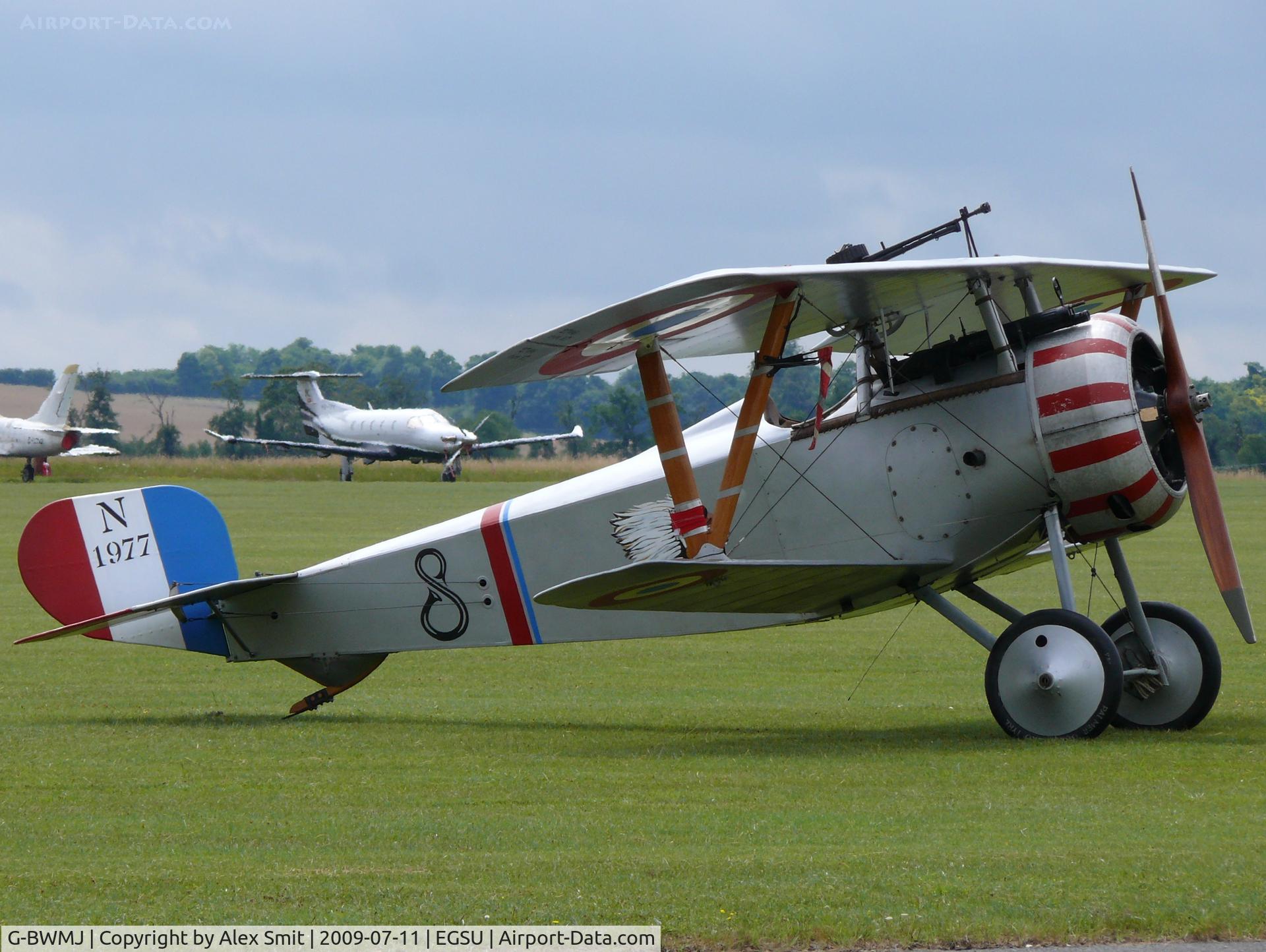 G-BWMJ, 1981 Nieuport 17 Scout Replica C/N PFA 121-12351, Nieuport 17/23 Scout G-BWMJ Bob Gauld-Galliers painted as French Air Force 89/N1977