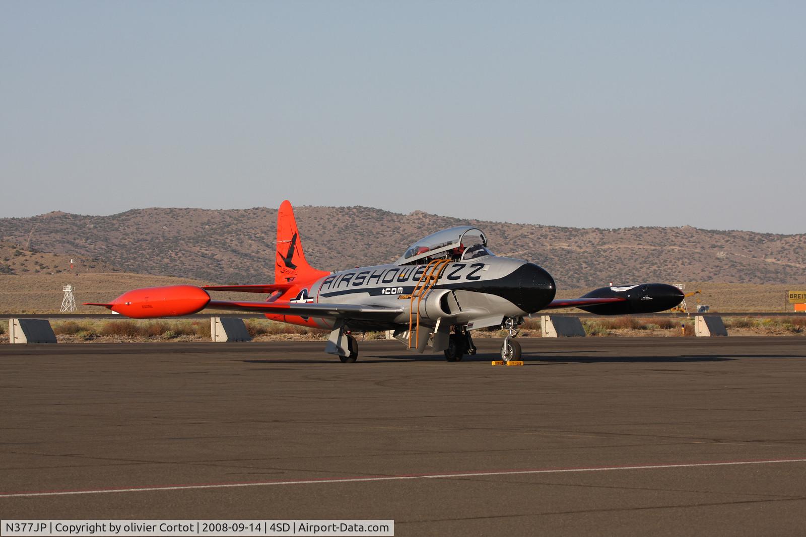 N377JP, Canadair CT-133 Silver Star 3 (CL-30) C/N T33-377, under the sun of nevada