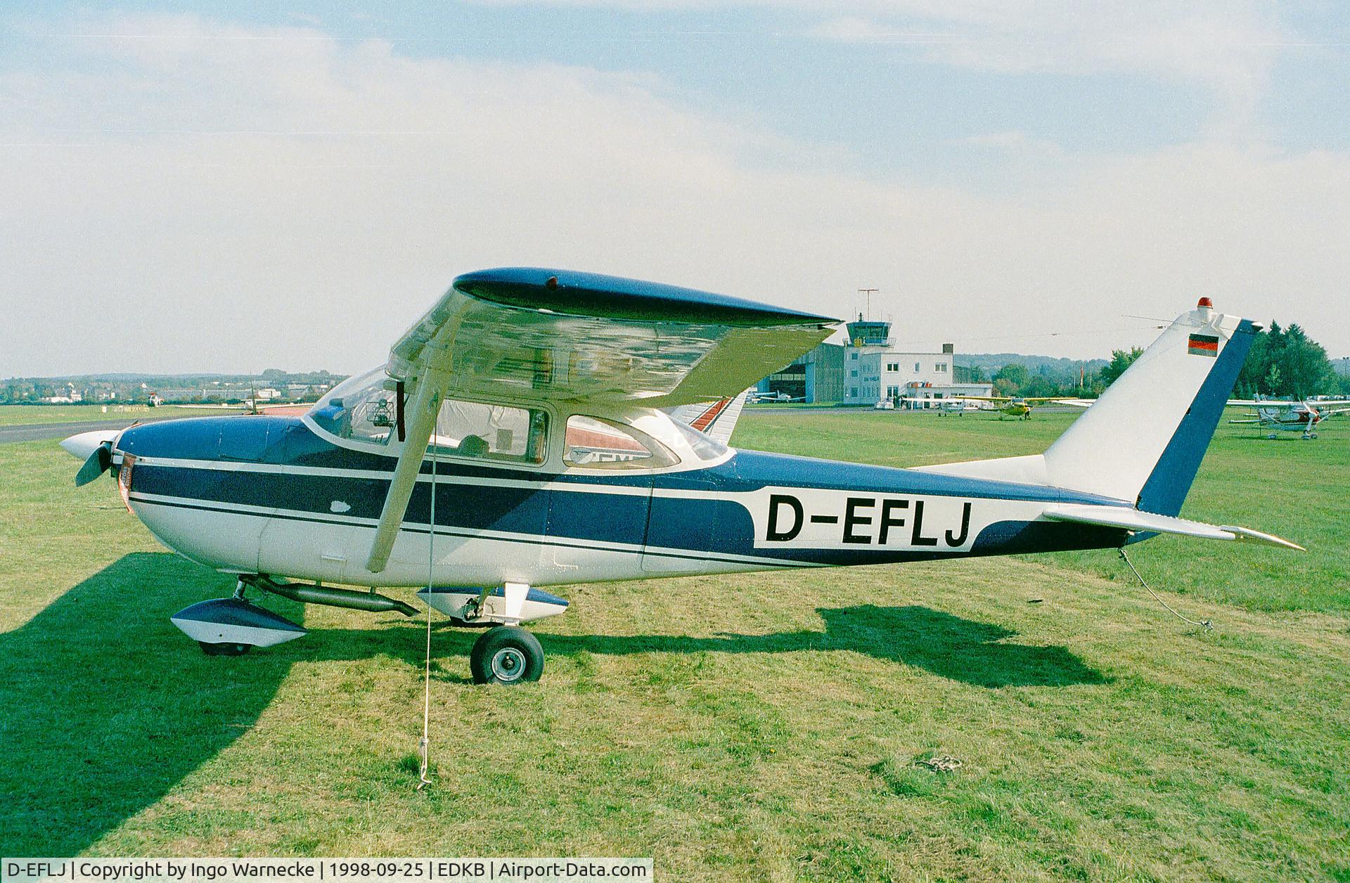 D-EFLJ, Reims F172F C/N 0139, Cessna (Reims) F172 Skyhawk at Bonn-Hangelar airfield