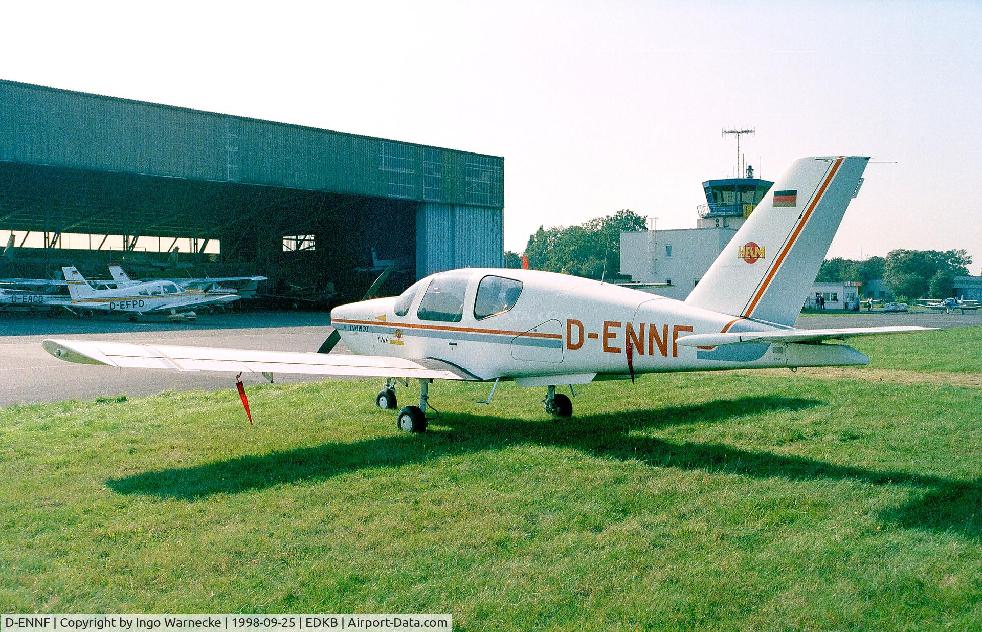 D-ENNF, Socata TB-9 Tampico C/N 1134, SOCATA TB-9 Tampico Club at Bonn-Hangelar airfield