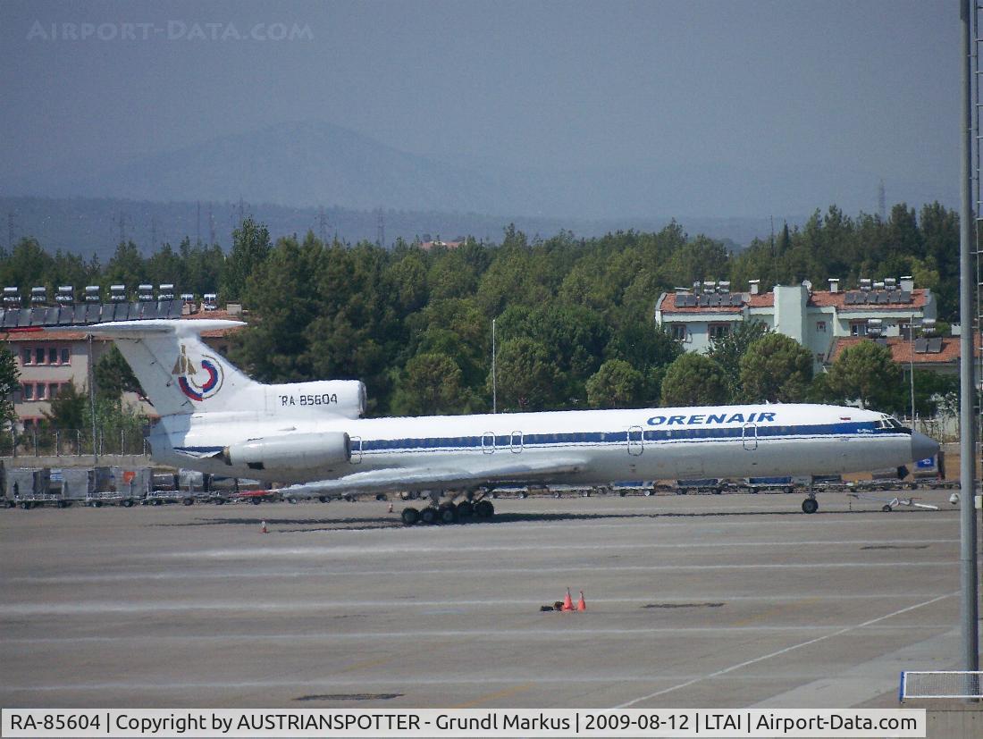 RA-85604, 1984 Tupolev Tu-154B-2 C/N 84A604, Tupolev  Tu 154 M   ORENAIR