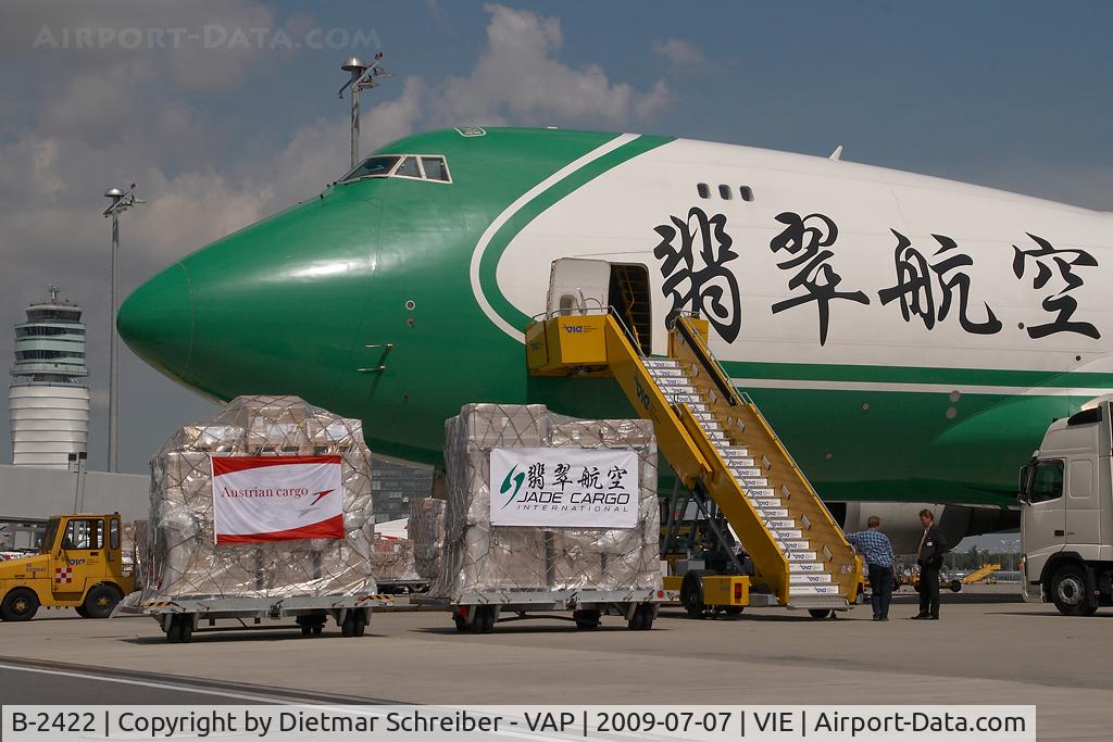 B-2422, 2007 Boeing 747-4EVF/ER/SCD C/N 35173, Jade Cargo Boeing 747-400