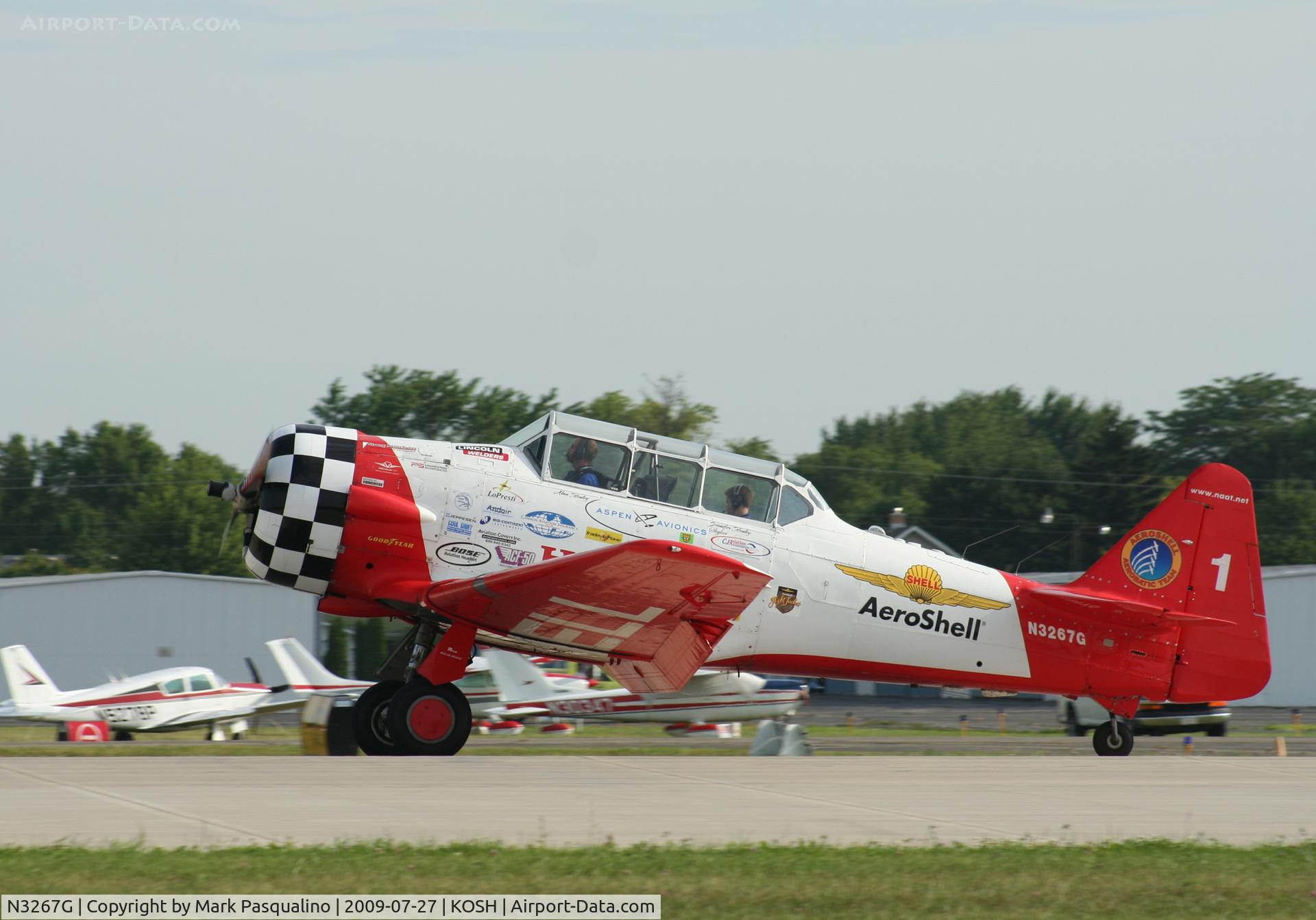 N3267G, 1943 North American SNJ-5 Texan C/N 88-15114, North American SNJ-5