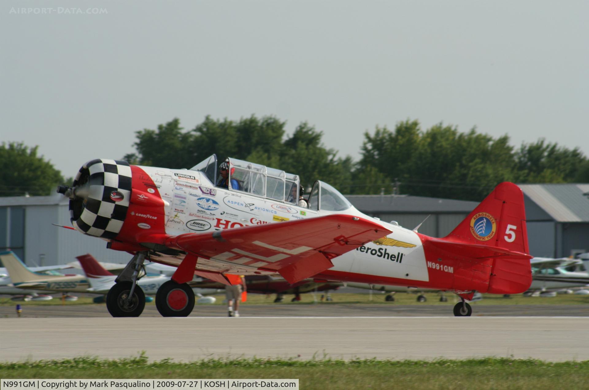 N991GM, 1941 North American AT-6C Texan C/N 88-17575, North American AT-6C