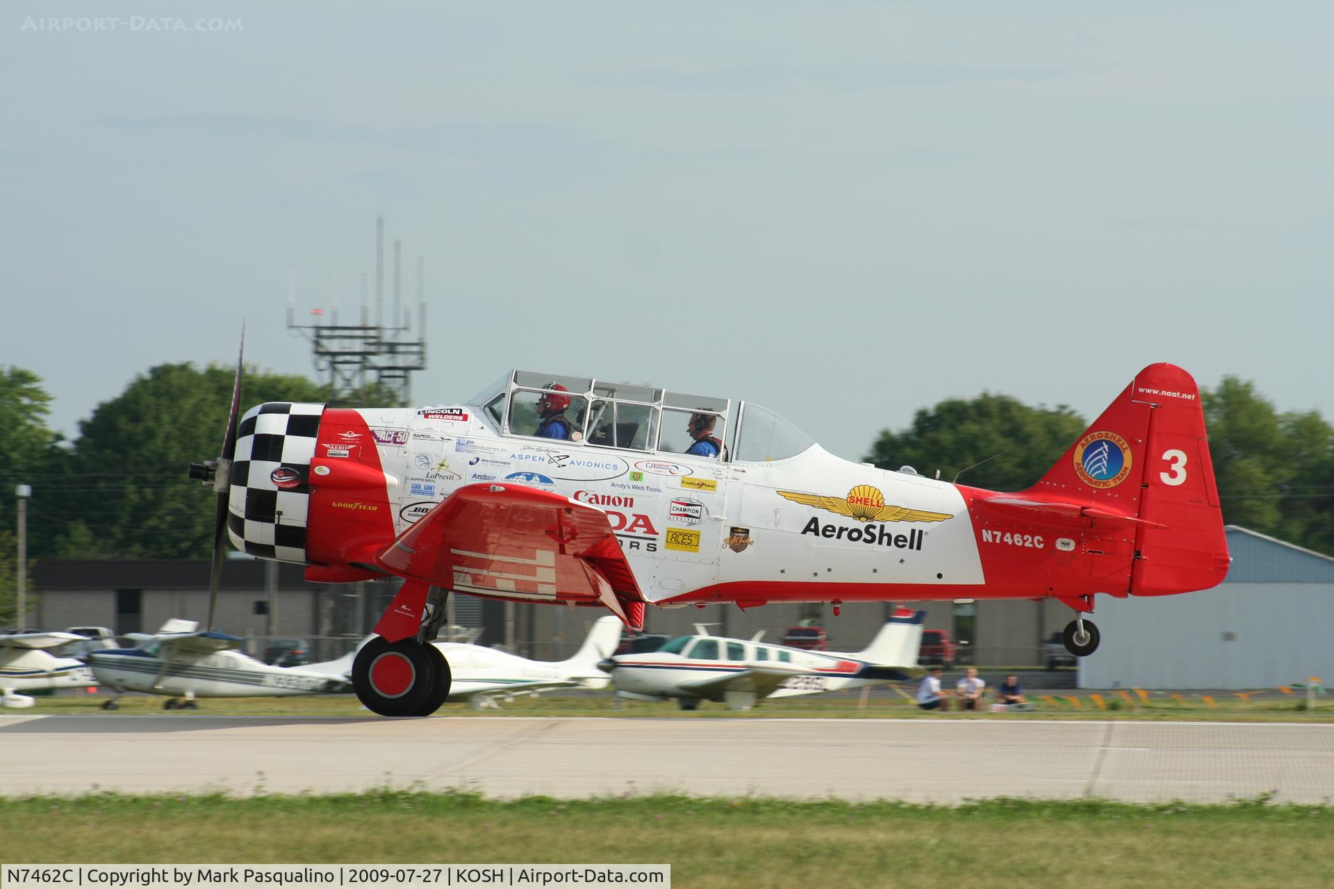 N7462C, North American AT-6B Texan C/N 121-43211, North American AT-6