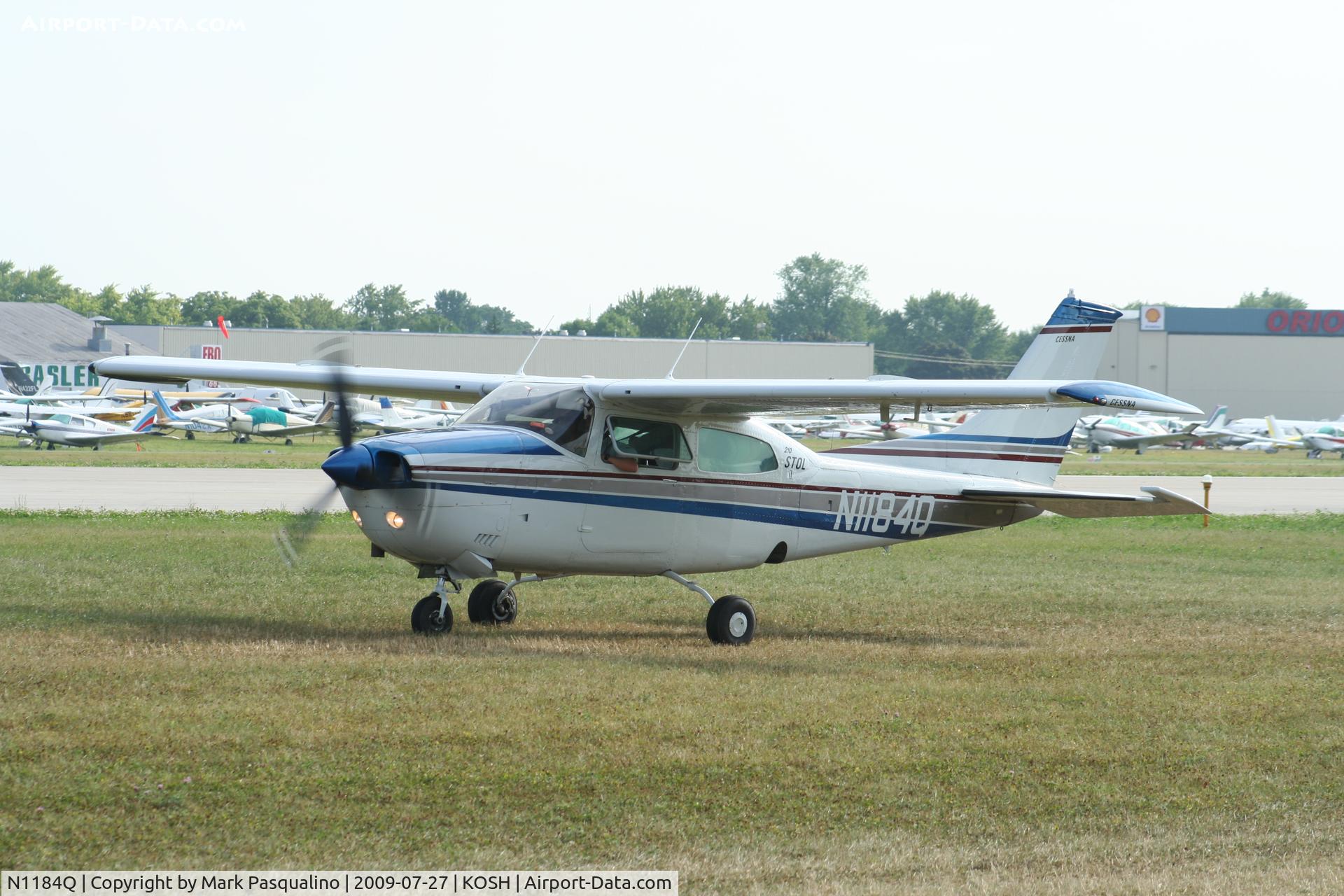 N1184Q, 1972 Cessna T210L Turbo Centurion C/N 21059684, Cessna T210L