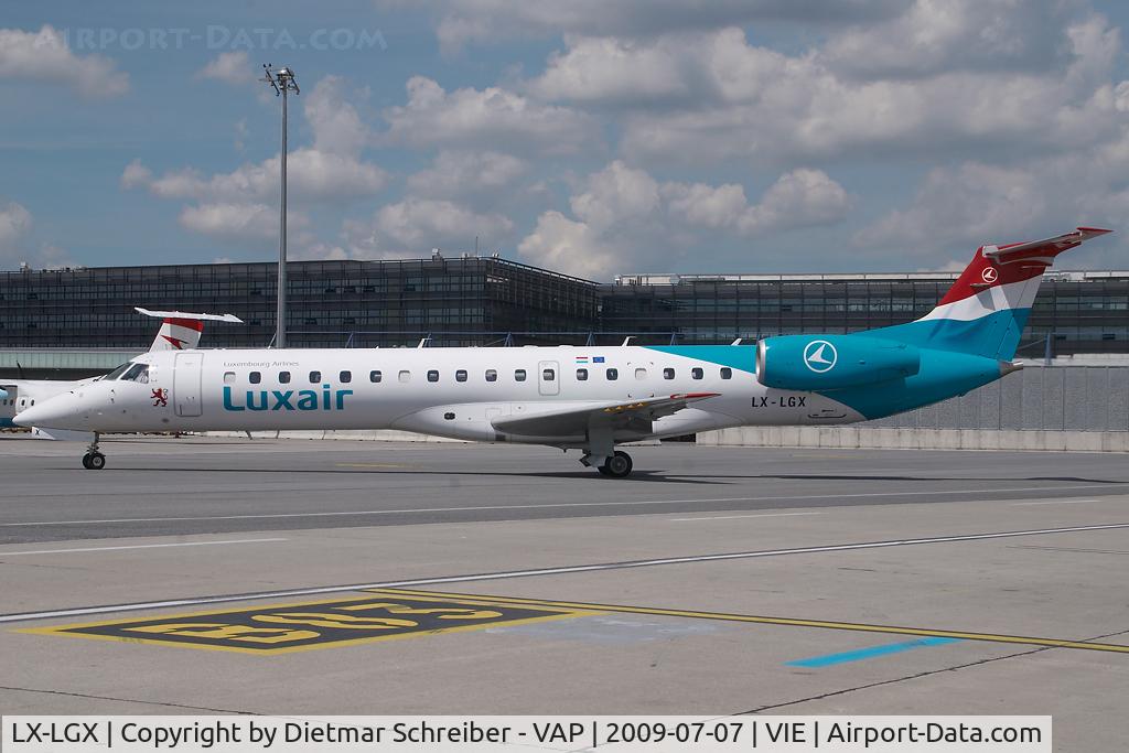 LX-LGX, 1999 Embraer EMB-145LU (ERJ-145LU) C/N 145147, Luxair Embraer 145