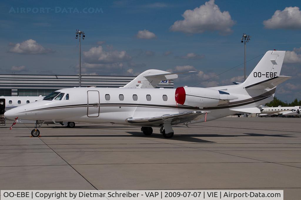 OO-EBE, 2009 Cessna 560XL Citation XLS+ C/N 560-6025, Cessna 560XL