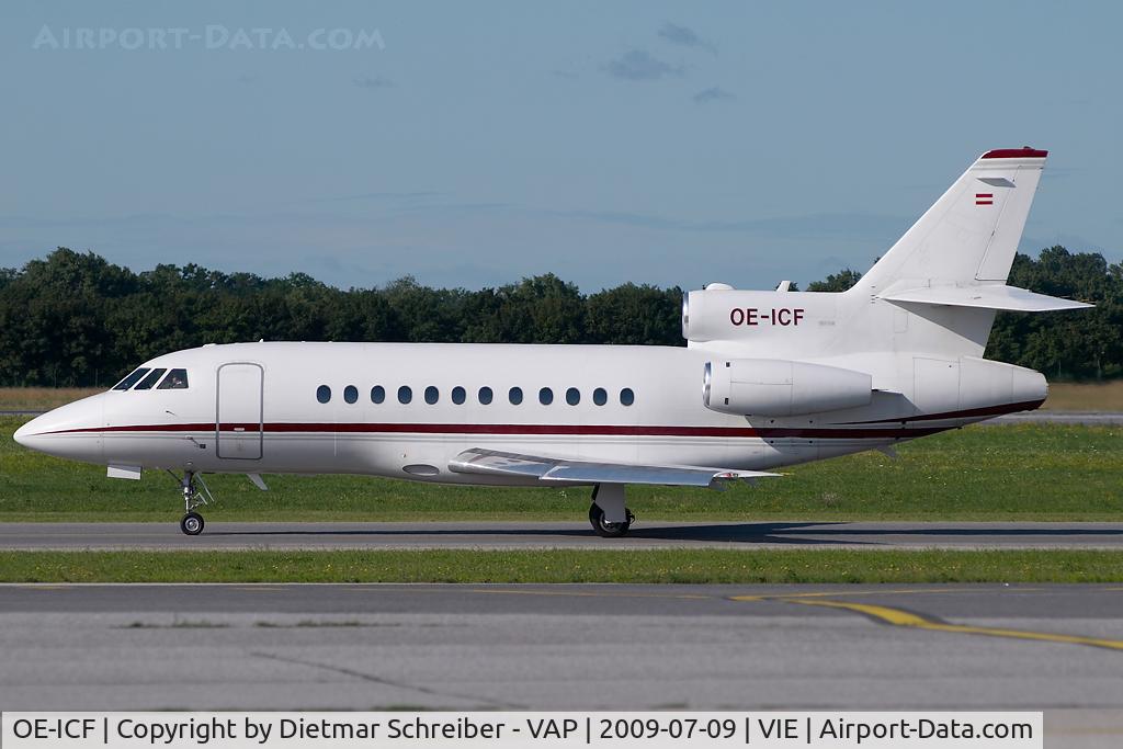 OE-ICF, 1987 Dassault Falcon 900 C/N 22, Comtelair Falcon 900