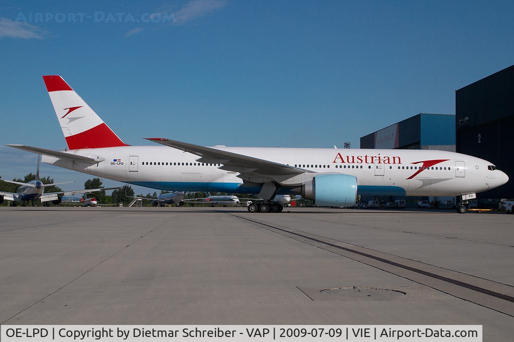 OE-LPD, 2006 Boeing 777-2Z9/ER C/N 35960, Austrian Airlines Boeing 777-200