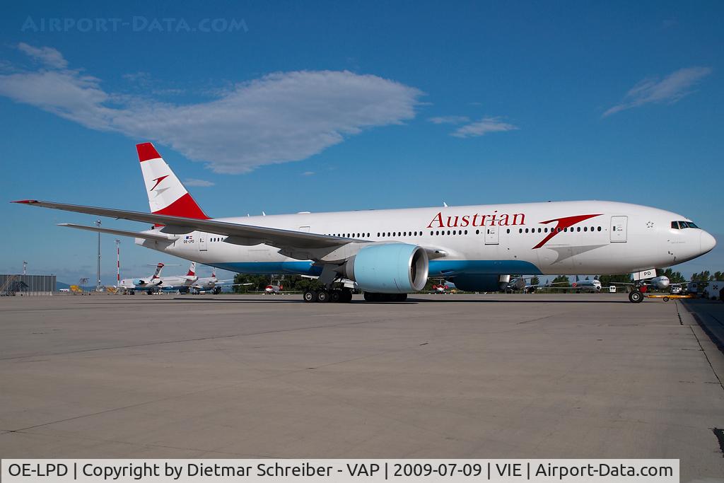 OE-LPD, 2006 Boeing 777-2Z9/ER C/N 35960, Austrian Airlines Boeing 777-200