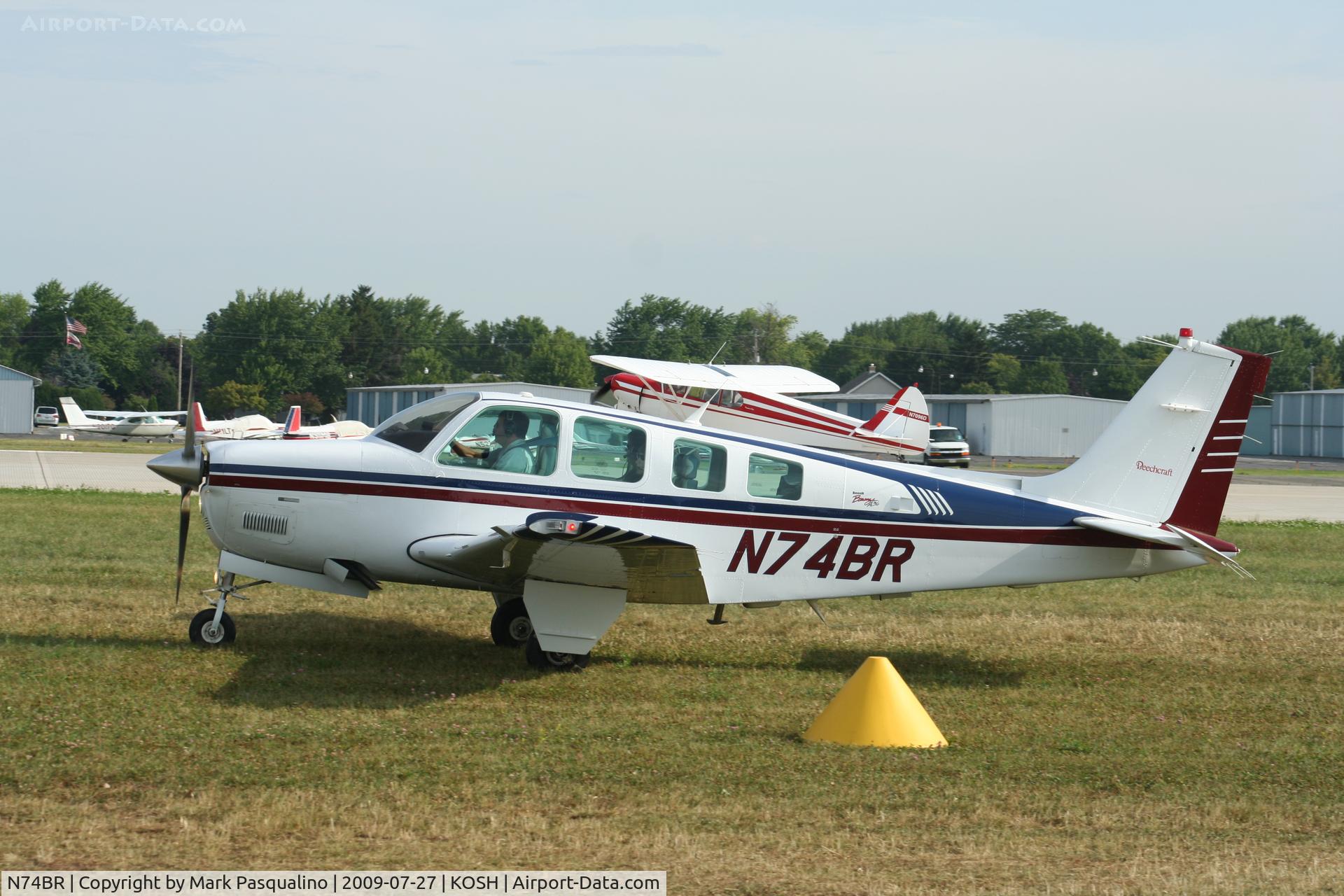 N74BR, 1997 Beech A36 Bonanza 36 C/N E-3106, Beech A36