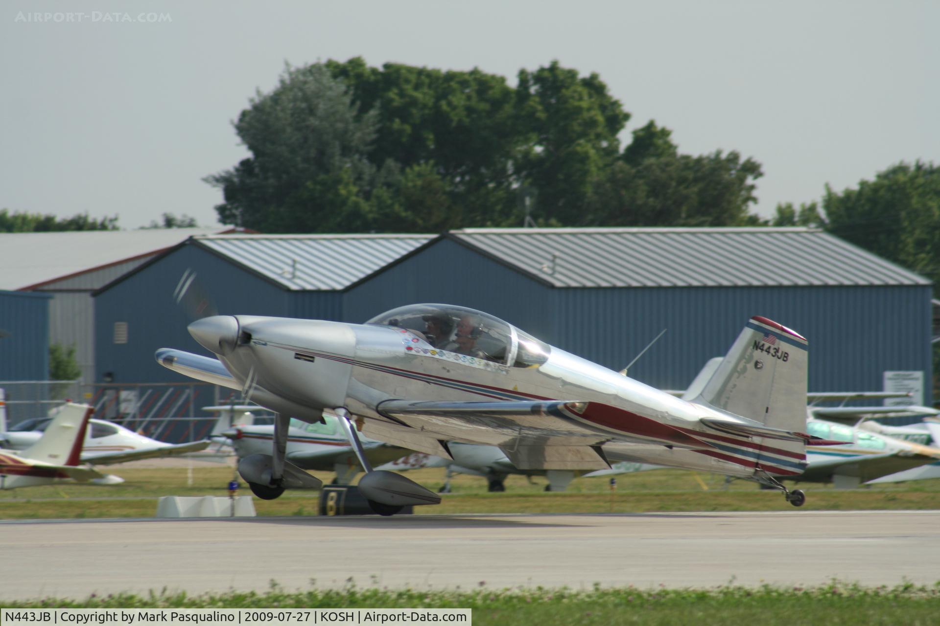 N443JB, 1989 Vans RV-6 C/N 20023, RV-6