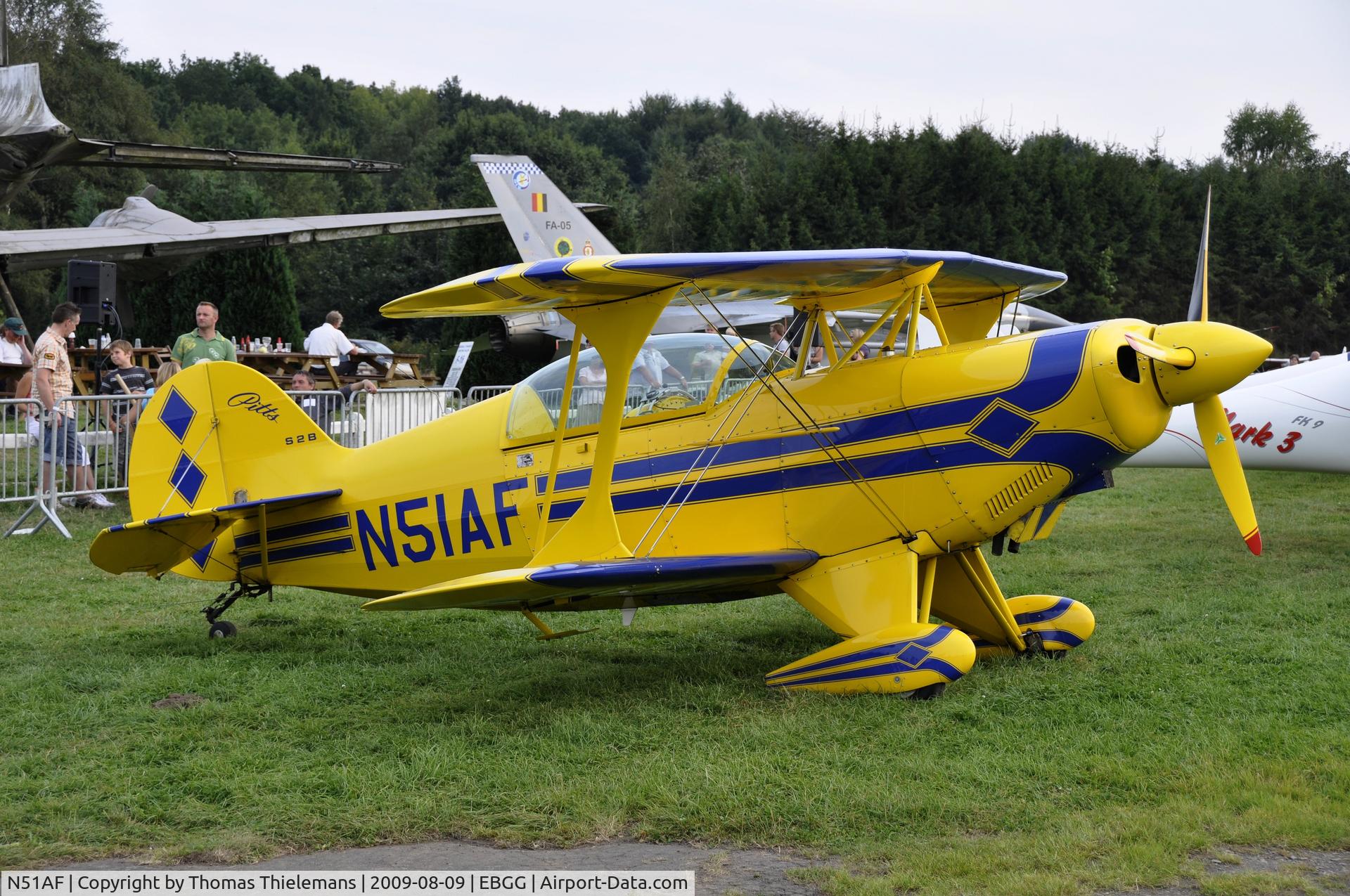 N51AF, Christen Pitts S-2B Special C/N 5082, Opendeur VZP 2009