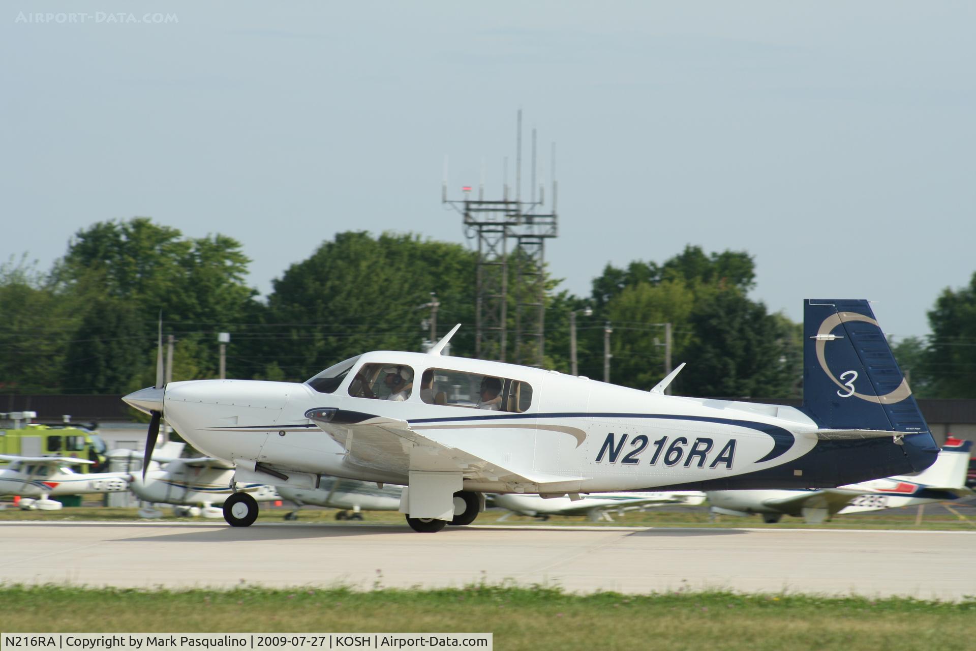 N216RA, Mooney M20R Ovation C/N 29-0519, Mooney M20R