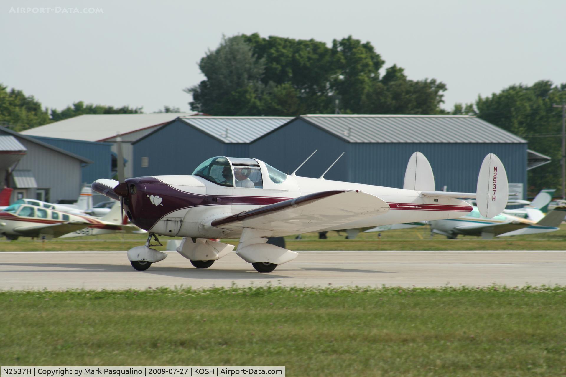 N2537H, 1946 Erco 415C Ercoupe C/N 3162, Ercoupe 415-C