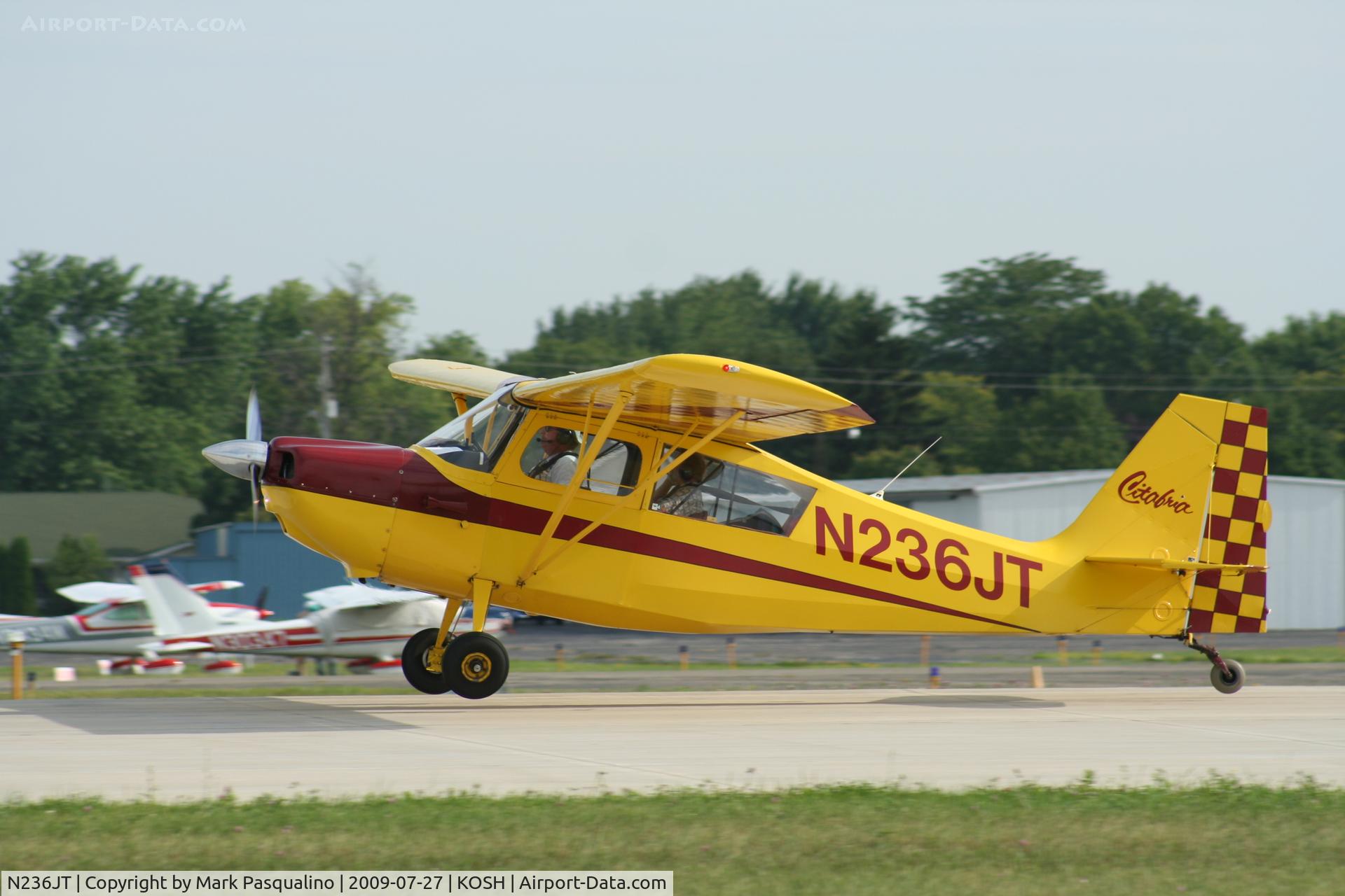 N236JT, 1970 Champion 7ECA Citabria C/N 786-71, Champion 7ECA